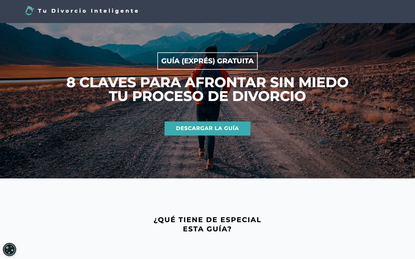 Tu Divorcio Inteligente landing page